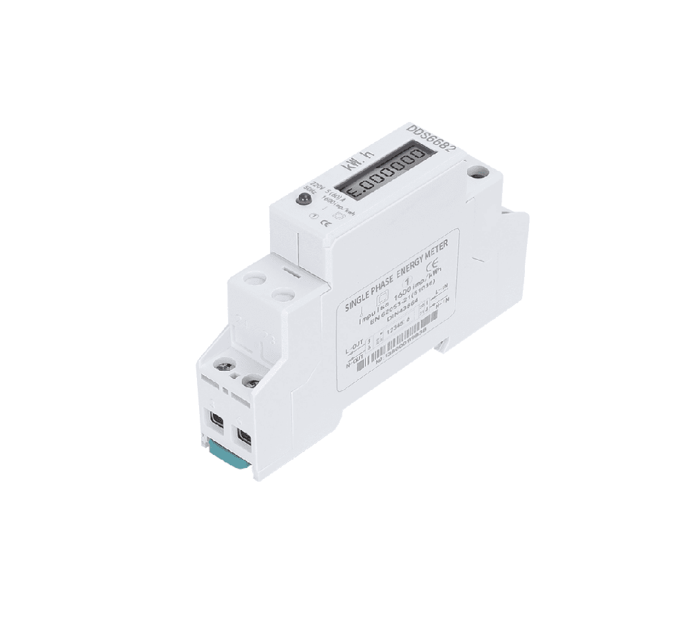 Single Phase DIN Rail Energy Meter
